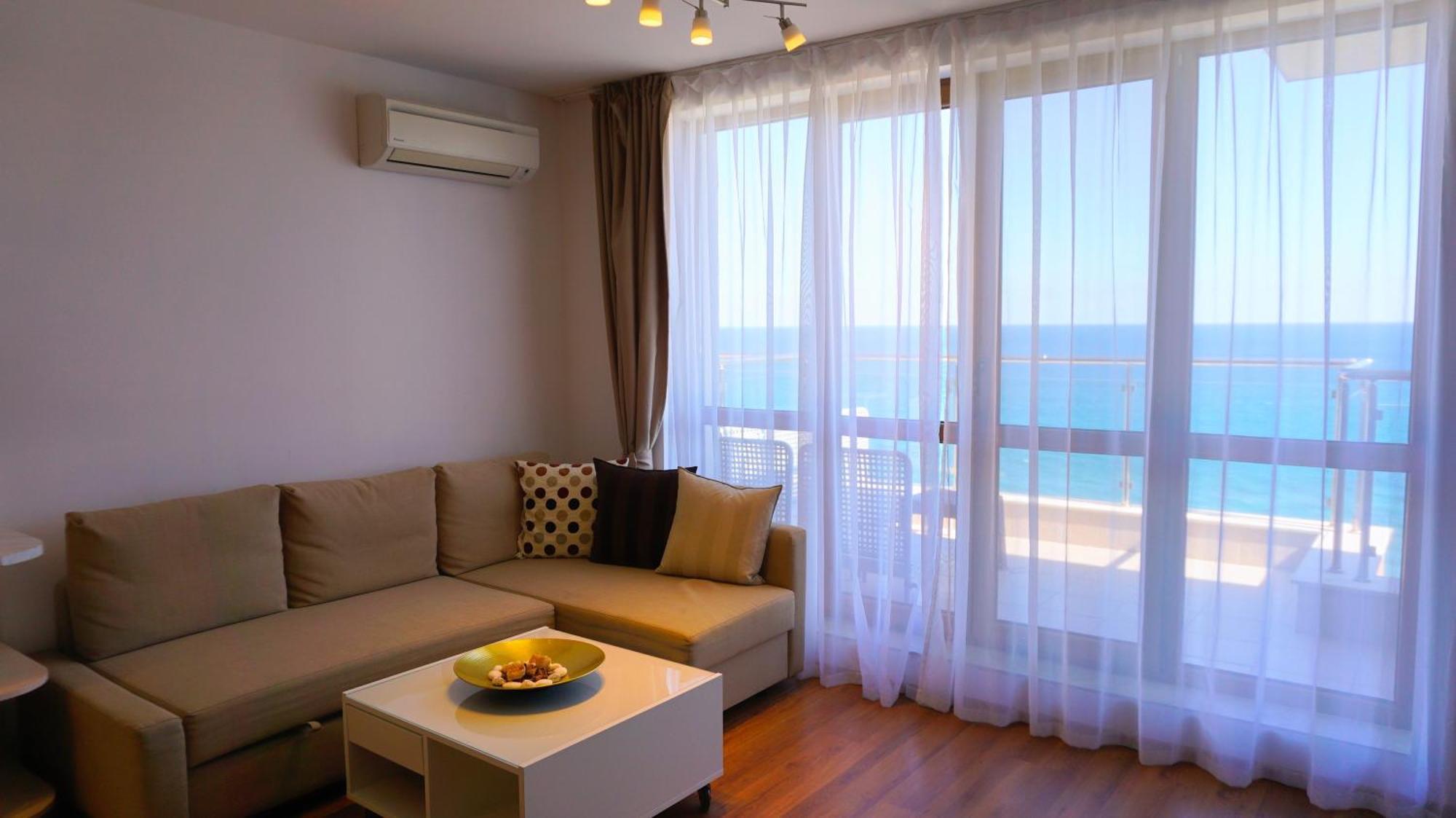 Апартаменти Бяла Клиф На Плажа - Apartments Byala Cliff First Line Exterior photo